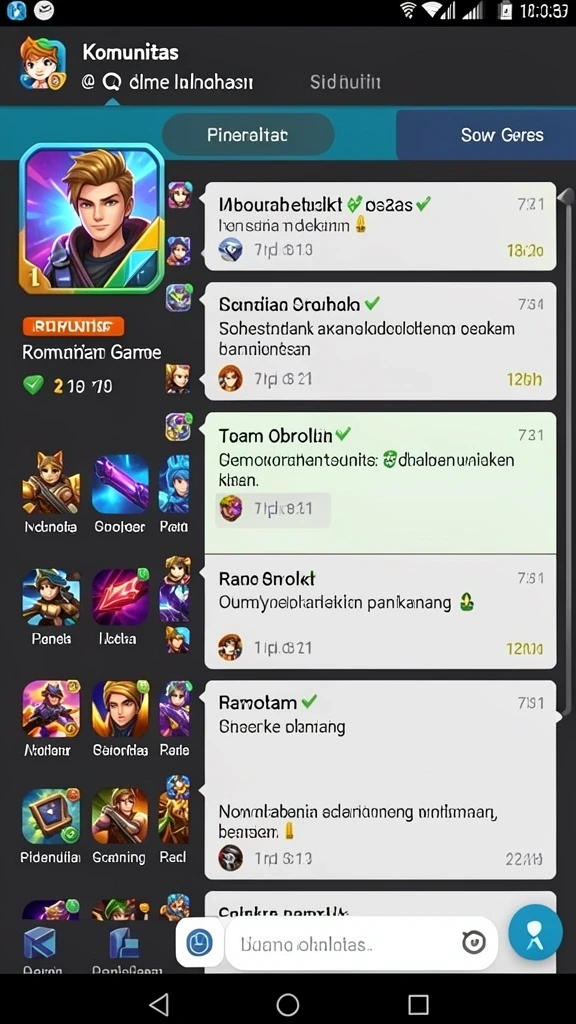 182game - Tampilan antarmuka yang menarik dan user-friendly.