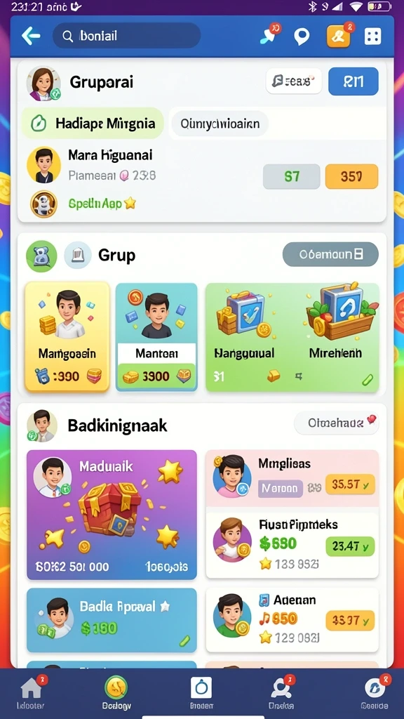 182game - Berbagai karakter unik yang bisa dibuka.