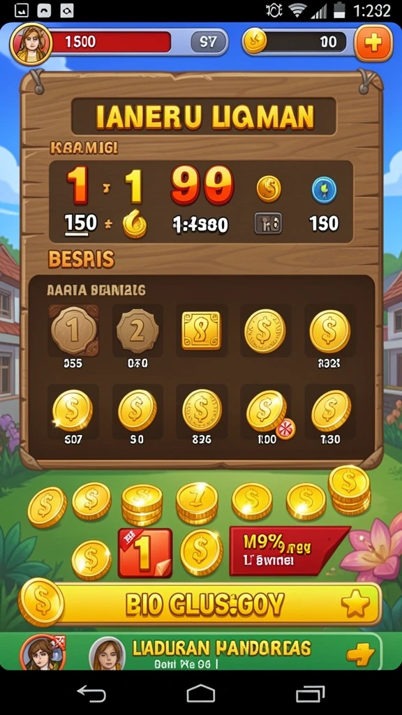 agenjitu - Screenshot menampilkan tampilan menu utama yang menarik.