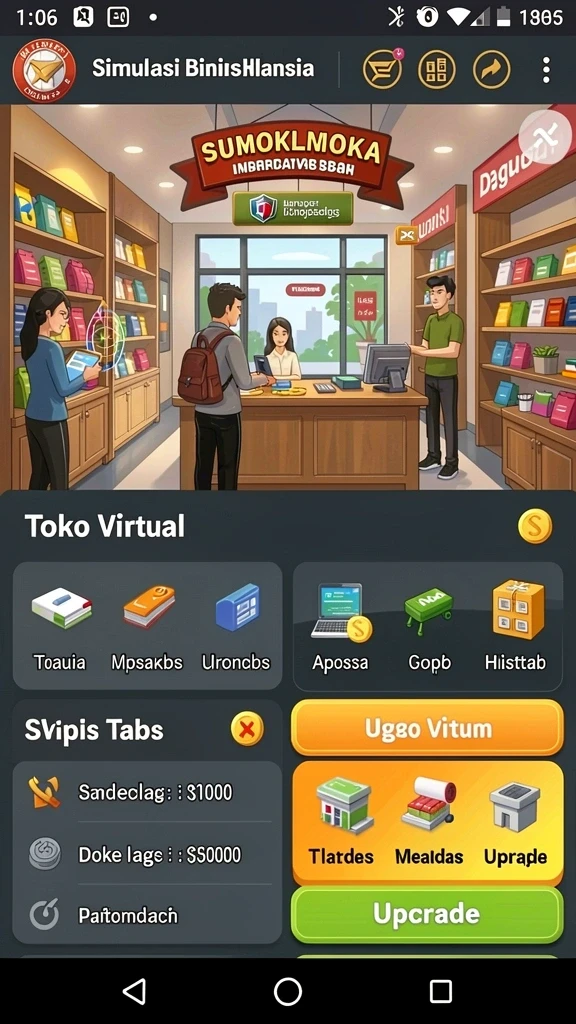 dewi5000 - Tampilan antarmuka yang ramah pengguna.