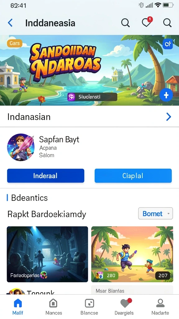 jakartawin - Aksi seru di tengah tantangan permainan.