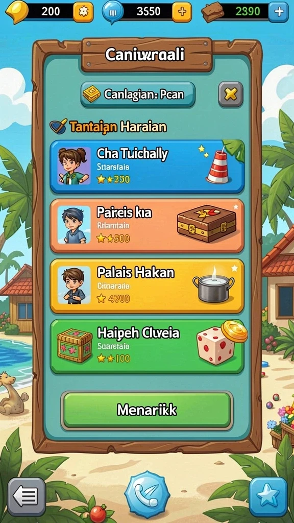 koplo77 - Screenshot saat pengguna bersaing dalam mode daring.