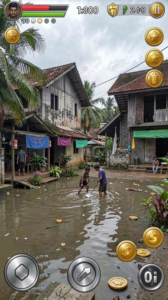 laba777 - Karakter dan senjata yang bervariasi untuk dipilih.