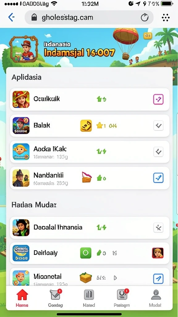 mpo76 - Tampilan level baru yang menantang dan menarik.