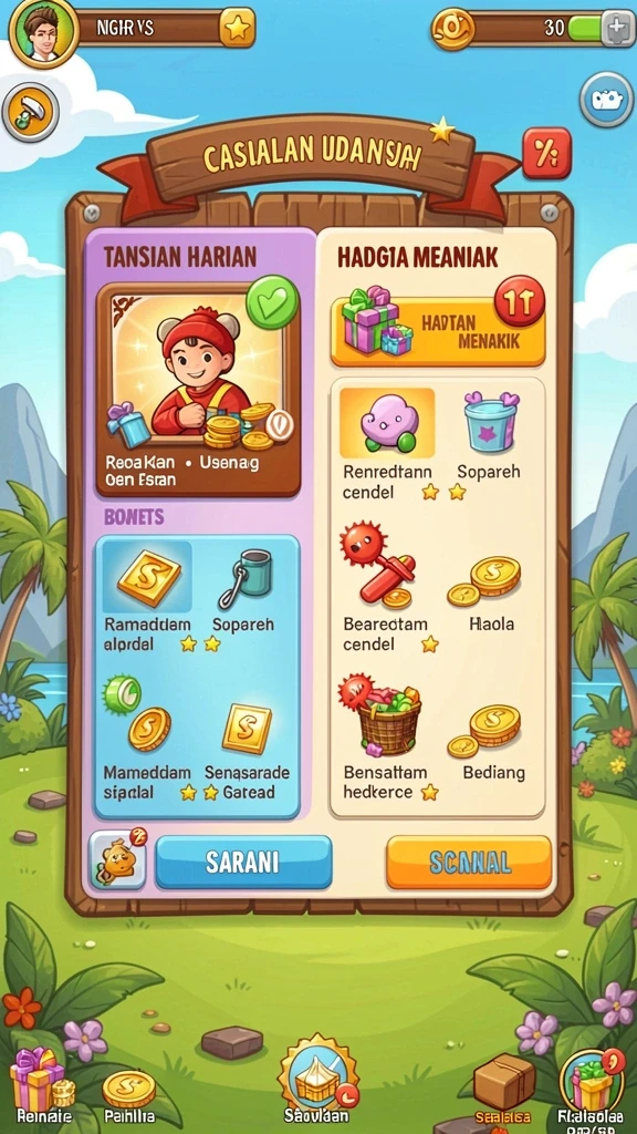pulsa303 - Screenshot menunjukkan mode permainan baru yang ditawarkan.