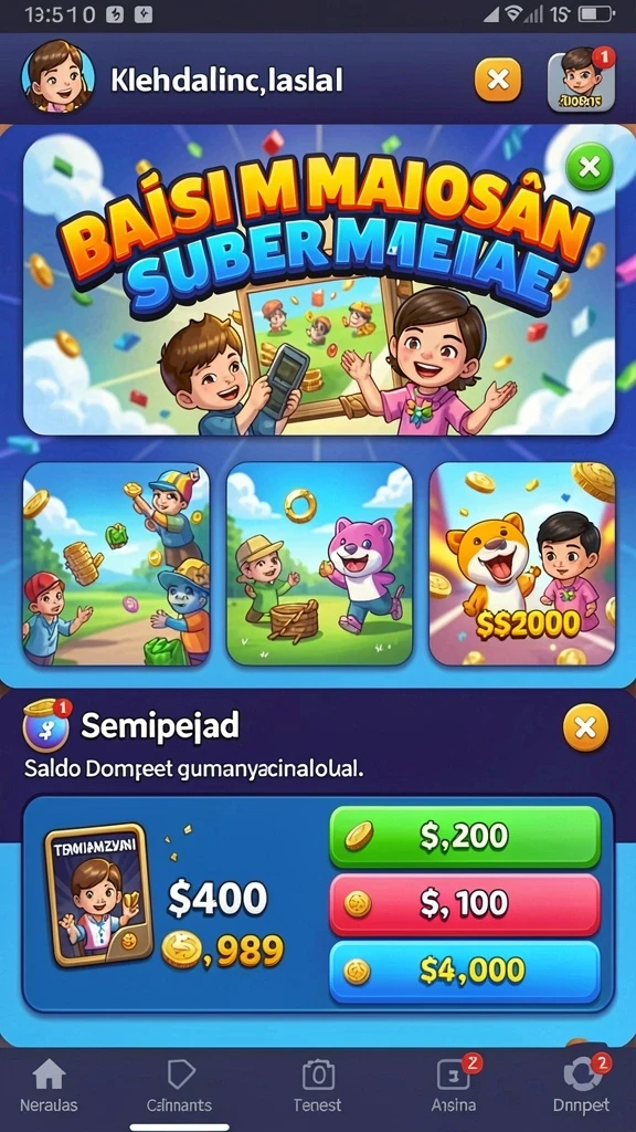super33 - Tampilan antarmuka yang menarik dan user-friendly.